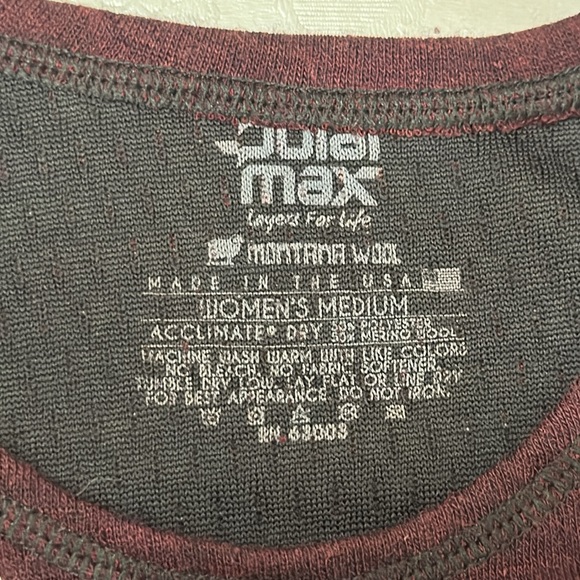 PolarMax MONTANA WOOL 2.0 Crewneck Long Sleeve - Maple Leaaf - Picture 6 of 10